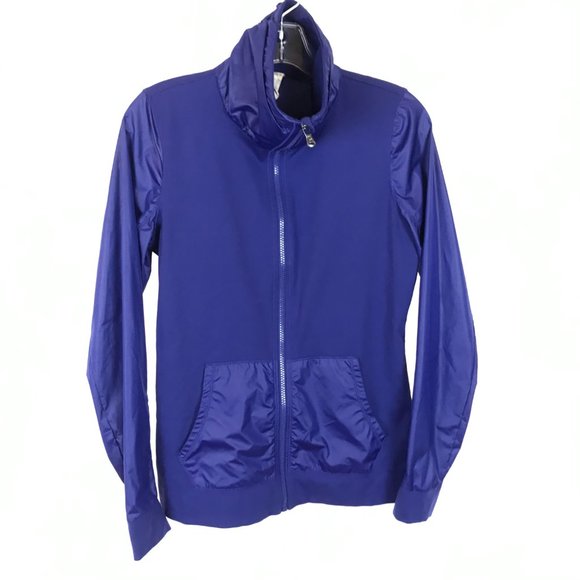 Small Under Armour Full Zip Warm Up Track Jacket - Picture 5 of 7